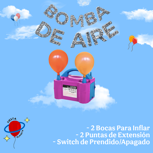 Bomba Eléctrica Para Inflar Globos