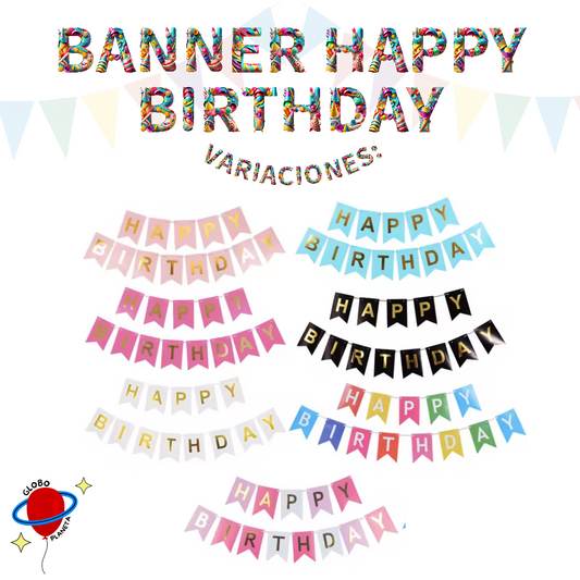 Banner Happy Birthday