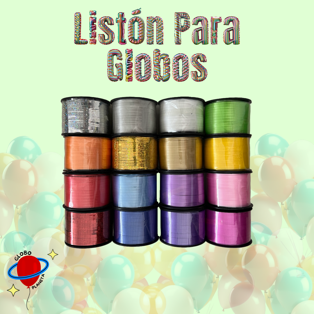 Listón Para Globos