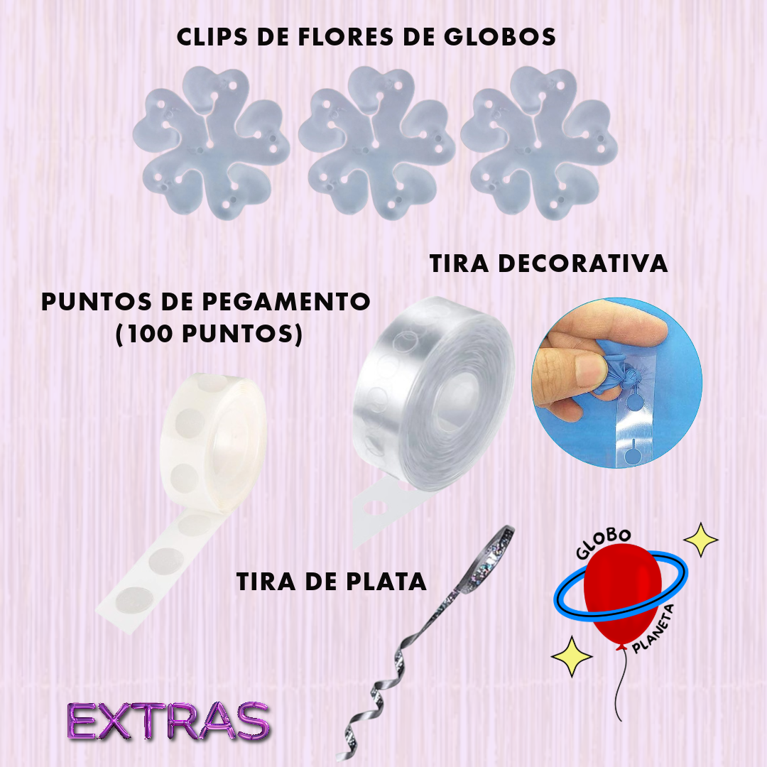 Kit de Globos y Decoración Boy/Girl